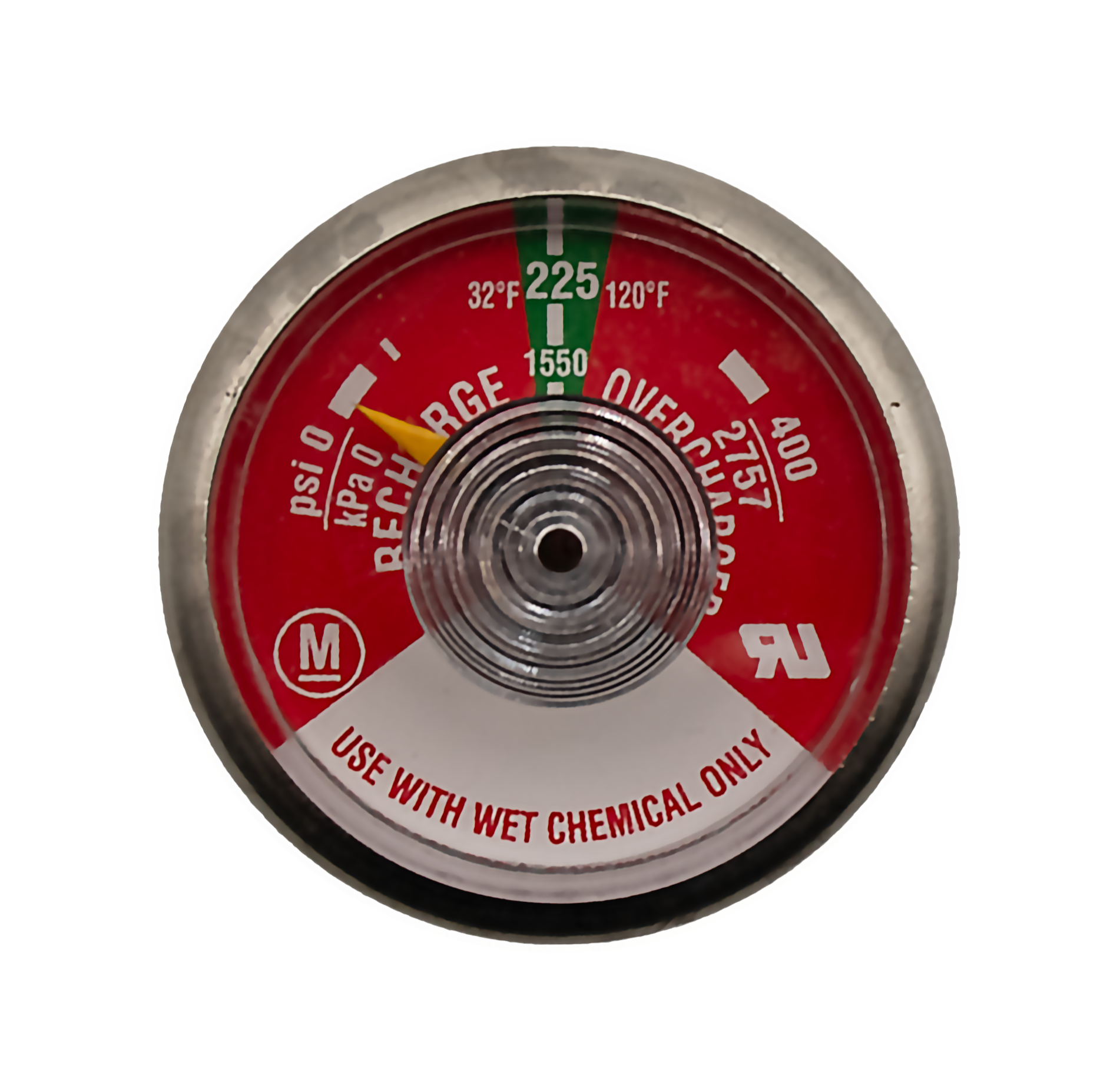 225 psi Wet Chemical Gauge