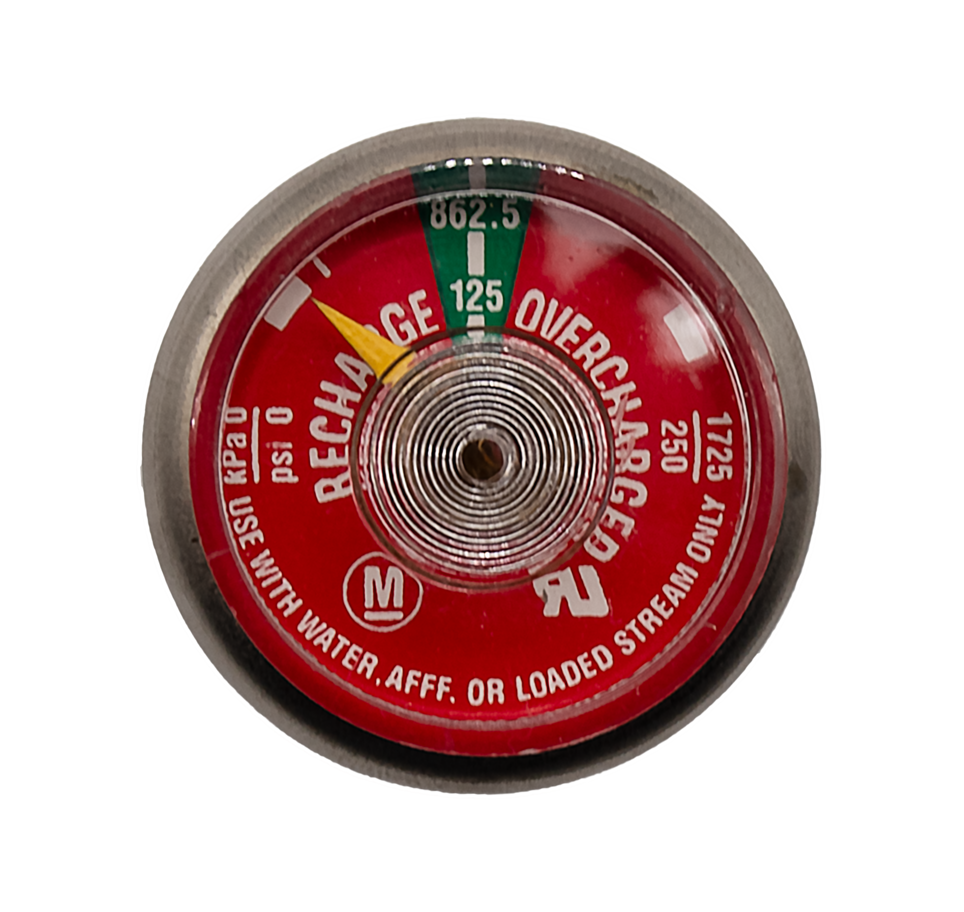 125 psi Water Gauge